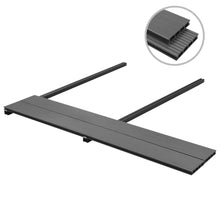 Load image into Gallery viewer, WPC Decking Boards with Accessories 10 m² 4 m Grey
