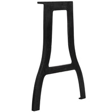 Load image into Gallery viewer, Dining Table Legs 2 pcs A-Frame Cast Iron
