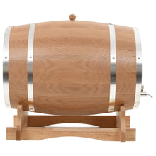 Load image into Gallery viewer, Wine Barrel with Tap Solid Oak Wood 35 L
