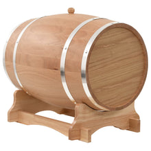 Load image into Gallery viewer, Wine Barrel with Tap Solid Oak Wood 35 L
