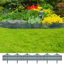 Load image into Gallery viewer, 17 pcs Lawn Dividers 10 m Green
