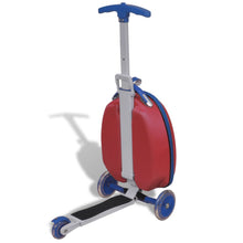 Load image into Gallery viewer, Scooter with Trolley Case for Children Red
