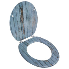 Load image into Gallery viewer, Toilet Seats with Hard Close Lids MDF Old Wood
