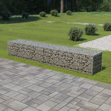 Load image into Gallery viewer, Gabion Wall with Covers Galvanised Steel 300x50x50 cm
