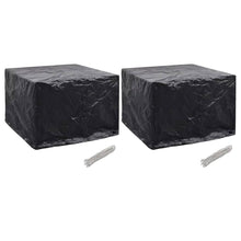 Load image into Gallery viewer, Garden Furniture Covers 2 pcs 8 Eyelets 122x112x98 cm
