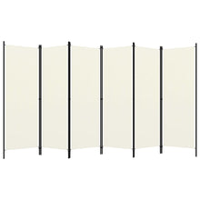 Load image into Gallery viewer, 6-Panel Room Divider Cream White 300x180 cm
