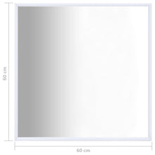 Load image into Gallery viewer, Mirror White 60x60 cm
