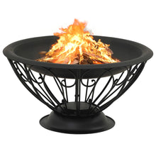 Load image into Gallery viewer, Fire Pit with Poker 75 cm XXL Steel
