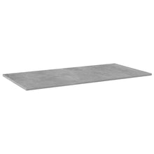 Load image into Gallery viewer, Bookshelf Boards 8 pcs Concrete Grey 80x20x1.5 cm Chipboard
