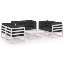Load image into Gallery viewer, 7 Piece Garden Lounge Set with Cushions Solid Pinewood
