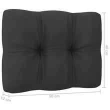 Load image into Gallery viewer, Garden Middle Sofas with Cushions 2 pcs Solid Pinewood
