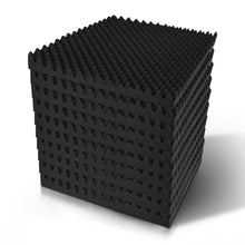 Load image into Gallery viewer, Alpha 60pcs Acoustic Foam Panels Studio Sound Absorption Eggshell 50x50CM
