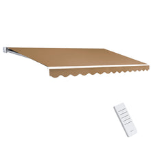 Load image into Gallery viewer, Instahut Motorised 4x3m Folding Arm Awning - Beige
