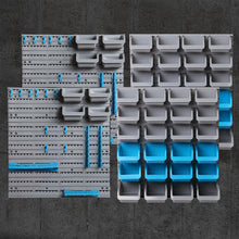 Load image into Gallery viewer, Giantz 88 Parts Wall-Mounted Storage Bin Rack Tool Garage Shelving Organiser Box
