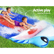 Load image into Gallery viewer, Bestway Triple Water Slip And Slide Kids Inflatable Splash Toy Outdoor 4.88M

