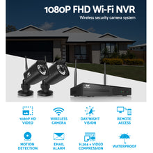 Load image into Gallery viewer, UL-TECH 3MP 8CH NVR Wireless 8 Security Cameras Set
