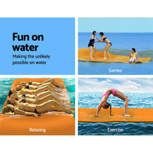Load image into Gallery viewer, Weisshorn Floating Mat Water Slide Park Stand Up Paddle Pool Sea 550cm
