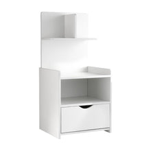 Load image into Gallery viewer, Bedside Table Cabinet Shelf Display Drawer Side Nightstand Unit Storage
