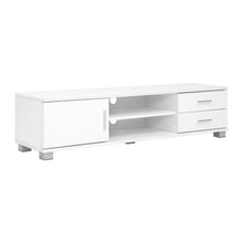 Load image into Gallery viewer, 120cm TV Stand Entertainment Unit Storage Cabinet Drawers Shelf White
