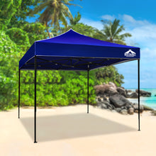 Load image into Gallery viewer, Instahut Gazebo Pop Up Marquee 3x3m Outdoor Tent Folding Wedding Gazebos Blue
