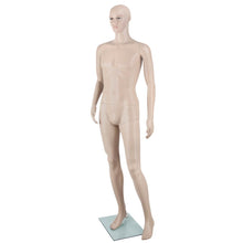 Load image into Gallery viewer, 186cm Tall Full Body Male Mannequin - Skin Coloured
