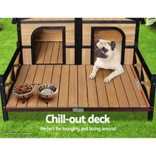 Load image into Gallery viewer, i.Pet Extra Extra Large Wooden Pet Kennel
