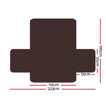 Load image into Gallery viewer, Artiss Sofa Cover Quilted Couch Covers Lounge Protector Slipcovers 2 Seater Coffee
