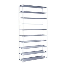 Load image into Gallery viewer, 10 Tier Stackable Shoe Rack

