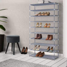 Load image into Gallery viewer, 10 Tier Stackable Shoe Rack
