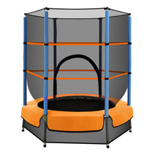 Load image into Gallery viewer, Everfit 4.5FT Trampoline Round Trampolines Kids Enclosure Outdoor Indoor Gift

