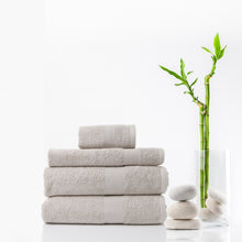Load image into Gallery viewer, Royal Comfort 4 Piece Cotton Bamboo Towel Set 450GSM Luxurious Absorbent Plush  Sea Holly
