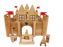 Load image into Gallery viewer, Wooden Castle Building Set
