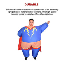 Load image into Gallery viewer, Super Hero Fancy Dress Inflatable Suit - Fan Operated Costume
