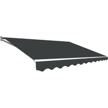 Load image into Gallery viewer, Outdoor Folding Arm Awning Retractable Sunshade Canopy Grey 5.0m x 3.0m

