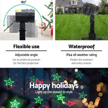 Load image into Gallery viewer, Jingle Jollys Moving LED Lights Laser Projector Landscape Lamp Christmas Decor
