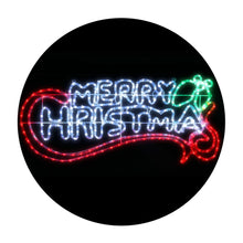Load image into Gallery viewer, Jingle Jollys Christmas Motif Lights LED Rope Merry Xmas Waterproof Colourful
