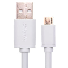 Load image into Gallery viewer, UGREEN Micro USB Male to USB Male cable Gold-Plated - White 2M (10850)
