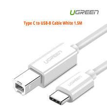 Load image into Gallery viewer, UGREEN Type C to USB-B Cable White 1.5M (40417)
