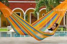 Load image into Gallery viewer, Queen Size Cotton Hammock in Alegra
